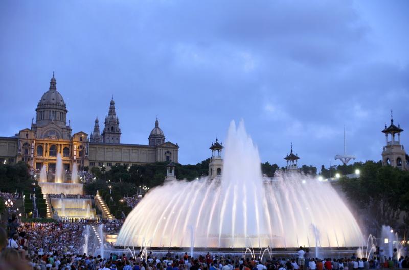 Фонтан Монжуик / Font Màgica de Montjuïc