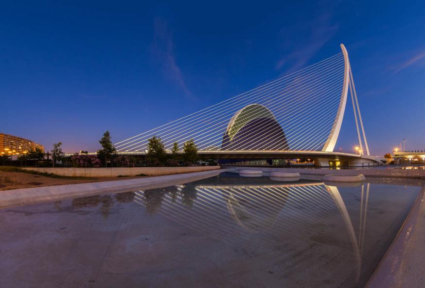 Assut de l'Or Bridge (русло реки Турия)