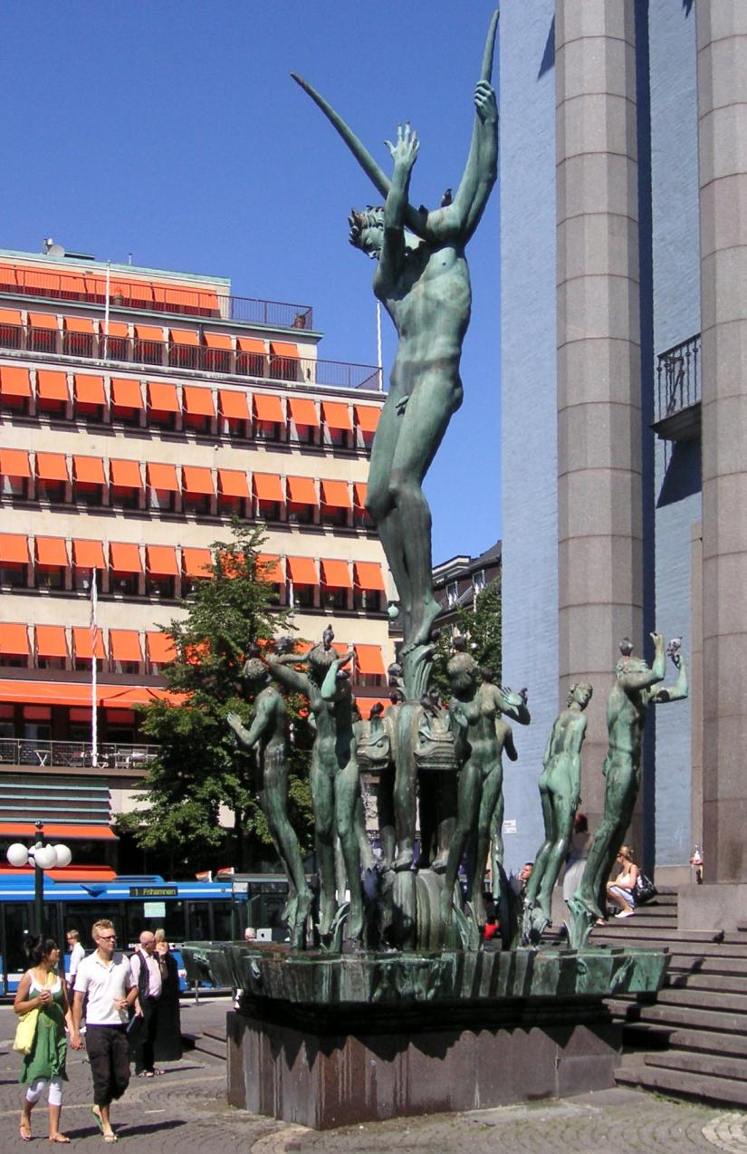 Orfeusgruppen av Carl Milles