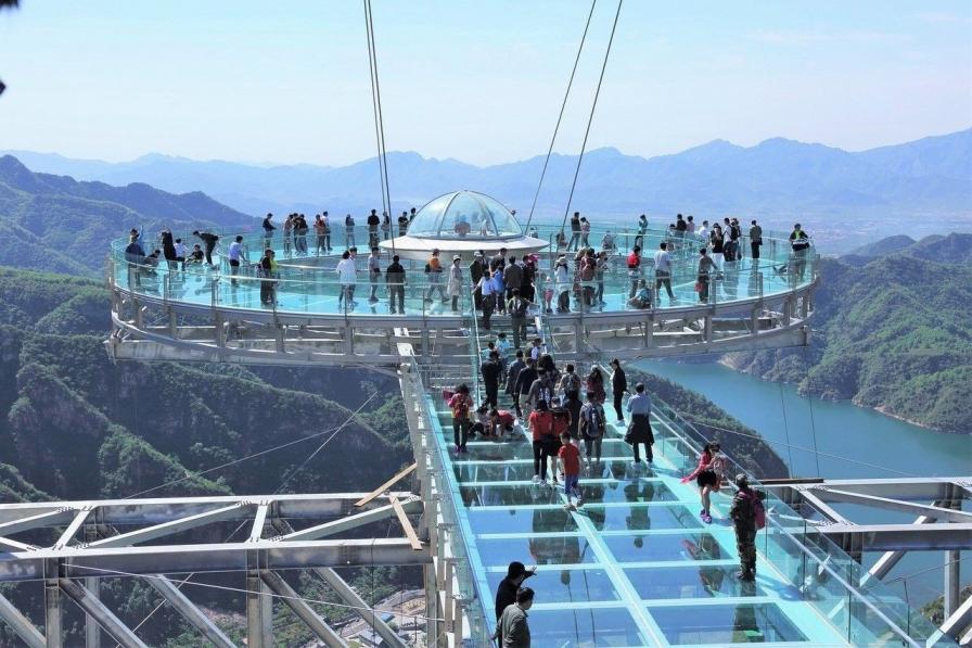 Glass Sightseeing Platform in Pinggu (Shilinxia Resort)